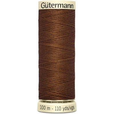 Nit PES Gütermann 100 (100m) - univerzální barva 450 - hnědá