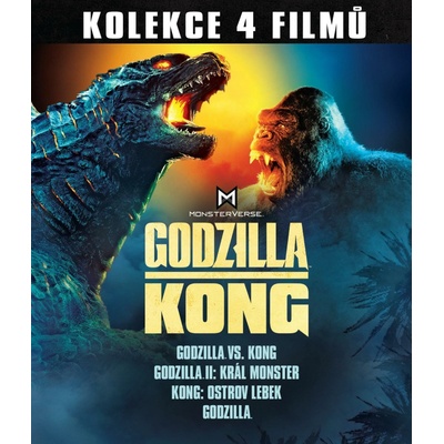 Godzilla a Kong kolekce BD