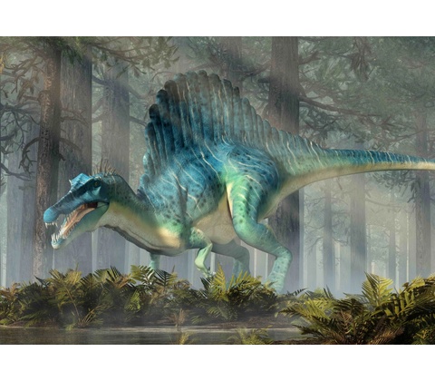 3D pohlednice Spinosaurus