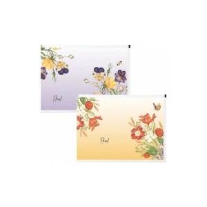 Spree Джоб с цип A4 PP Floral с дъно асорти