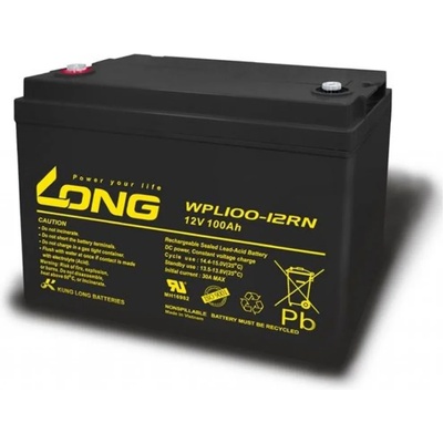 Long Aкумулаторна батерия Long WPL100-12, 12V, 100Ah (WPL100-12)