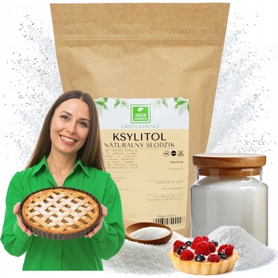 Xylitol 1 kg, čistý přírodní sladidlo Green Essence