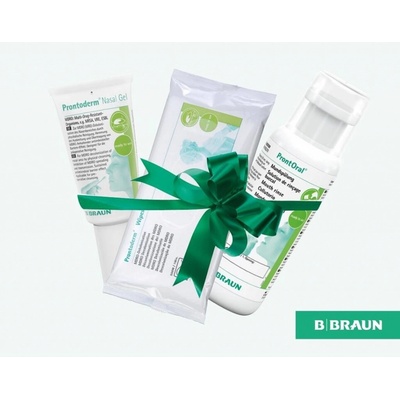B.BRAUN Prontoderm balíček ProntOral 250 ml + Prontoderm Nasal gél 30 ml + Prontoderm Foam 200 ml darčeková sada