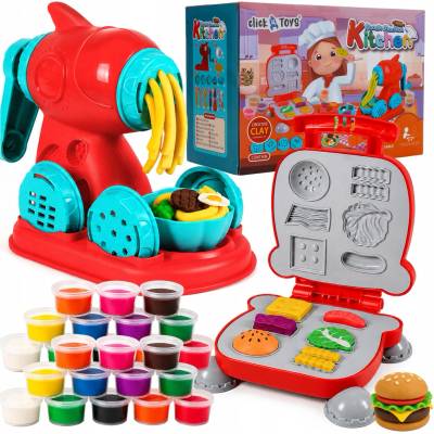 4TOYS Sada STROJČEK GRIL NA ZMRLINU + ZÁSTERKA click