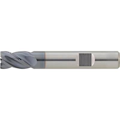 Stopková fréza HPC krátká tvrdokov typ INOX TiALN 35/38° Z4 4mm FORMAT GT
