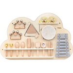Viga Toys Дървен сет за стена Viga Toys - Музикални инструменти (44718) - baby