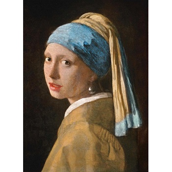 Clementoni - Puzzle Vermeer Johannes - Girl with a Pearl Earring 1000 - 1 000 piese