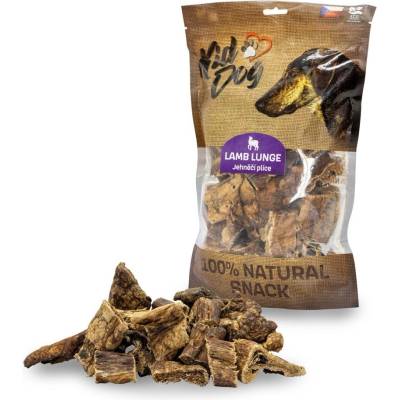 KIDDOG 100% Natural Snack агнешки бели дробове 2-4 cm/300 g