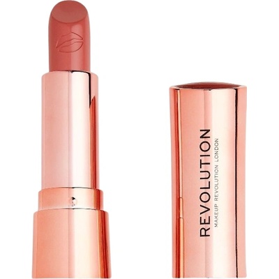Revolution Beauty Satin Kiss Червило за устни Icon Nude, 3.5 g