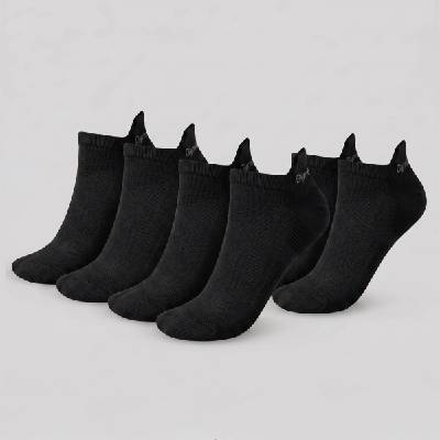 GymBeam Чорапи Tab 3Pack Black M