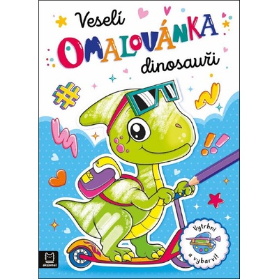 Omalovánka Veselí dinosauři Agnieszka Bator Marzena Ćwik