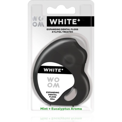 WOOM White+ Dental Floss восъчен конец за зъби 30 м