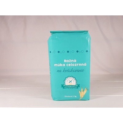 Trenčan Ražná celozrnná múka na kváskovanie 1 kg