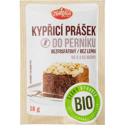Amylon Bio Kypriaci prášok do perníka bez lepku 18 g