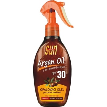 SunVital Argan Oil opaľovací olej SPF30 200 ml