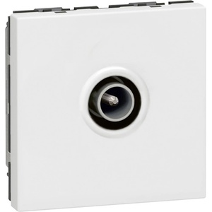 Legrand 078782E TV розетка 0-2400MHz мъжка с диаметър 9, 52мм 2М PR бяла Mosaic , - КК0928 (КК0928)