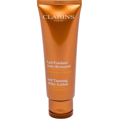 Clarins Self Tanning Milky Lotion samoopaľovací krém na tvár a telo 125 ml