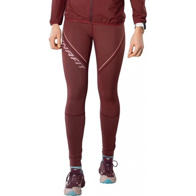 Dynafit WINTER RUNNING W TIGHTS vínová