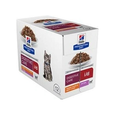 Hill's Fel. PD I/D Kitten Péče o zažívání 12 x 85 g