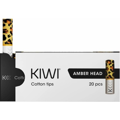 KIWI filtrové náustky 20 ks Amber Head