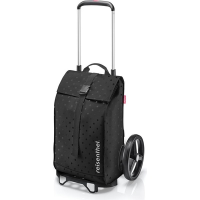 Reisenthel Количка за пазаруване Citycruiser на точки, черна (MJ7075)