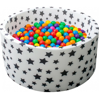Aga suchý bazén 90 x 40 cm s míčky hvězdičky – Hledejceny.cz