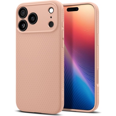 Spigen Гръб Spigen Liquid Air за iPhone 17 Pro Max, Rose titanium