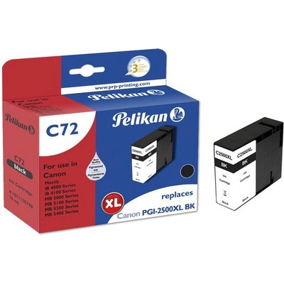 Compatible Тонер касета, Pelikan, PGI2500XL BK, черен (1071170798)