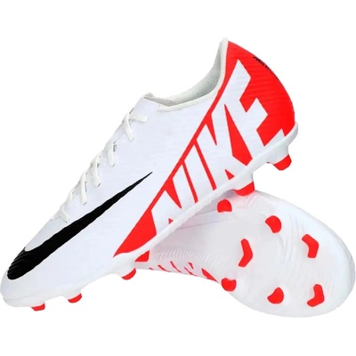 Nike Mercurial Vapor 15 Club FG/MG bílo-červené DJ5963-600 – Zboží Mobilmania