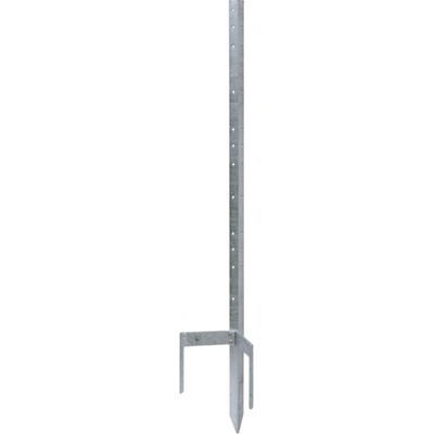 VNT electronics s.r.o. Univerzální kovový sloupek pro elektrický ohradník, pozinkovaný, délka 167 cm
