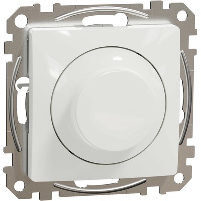 Univerzální otočný LED stmívač Schneider Electric Sedna SDD111502, bílá