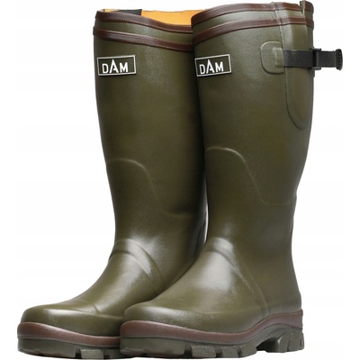 DAM Rybárska obuv Flex Neoprene Rubber Boots Green