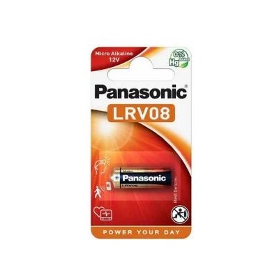 Panasonic Алкална батерия panasonic А23 lrv08, 12v, За аларми, 1бр. блистер, pan-ba-lr23-1pk