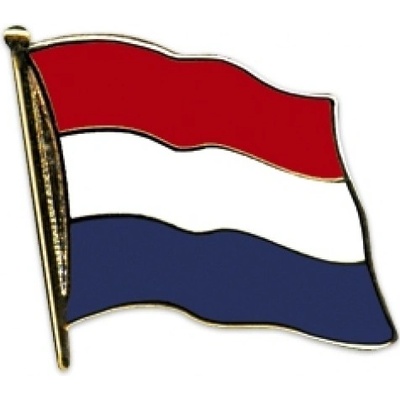 Odznak (pins) 20mm vlajka Holandsko - farebný