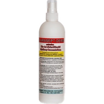 Uniclean Clarasept-Derm Dezinfekčný sprej na ruky Koncentrát 250 ml