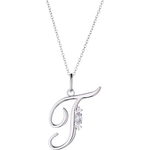 Silenti Jewelry Сребърно колие "Г