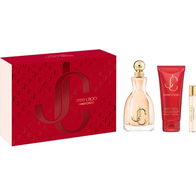 Jimmy Choo КОМПЛЕКТ JIMMY CHOO I Want Choo Eau De Parfum Eau de Parfum дамски 100ml