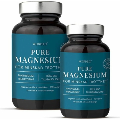 Nordbo Pure Magnesium 180 kapslí + 90 kapslí – Hledejceny.cz