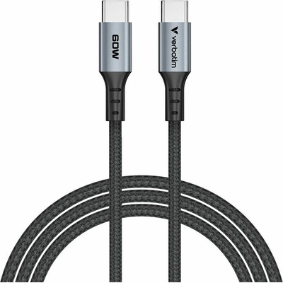 Verbatim 31845 USB USB C samec - USB C samec, 60W, 1.2m, černý
