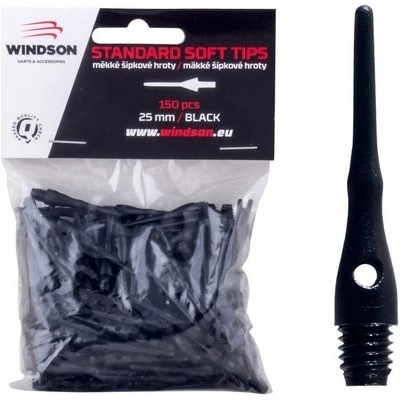 Windson STANDARD 25 mm 150 ks černé – Zbozi.Blesk.cz