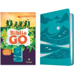 Biblia Go Para Niños Ntv (Sentipiel, Verde Azulado) | TYNDALE (ISBN: 9781496490537)