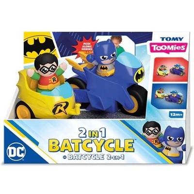 TOMY Интерактивна играчка Tomy - Batcicleta 2 в 1 (E73260)