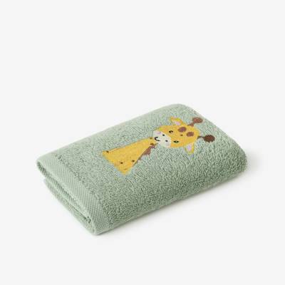 Goldea dětský froté ručník žirafa na šalvějové 30 x 50 cm