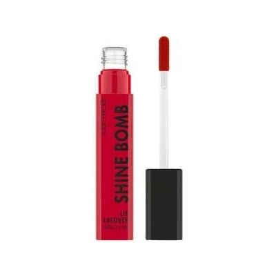 Catrice Shine Bomb Lip Lacquer Rtěnka tmavě červená 3 ml