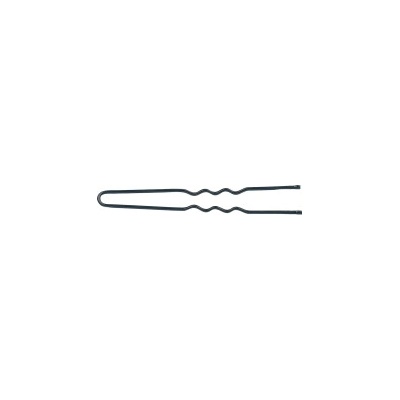 Sibel Wavy Hair Pins vlásenky 63 mm - čierne 500 g