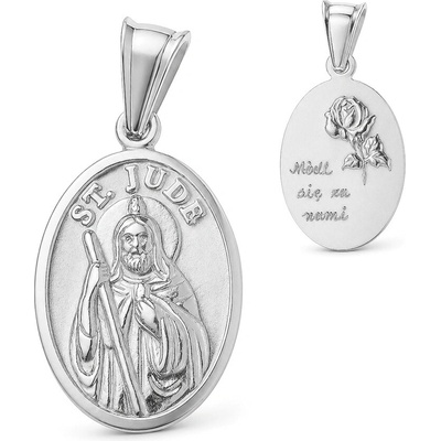 Argento Stříbrný přívěsek sv. Juda Tadeáš 85814