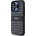 DKNY Кейс DKNY Leather Mono Stripe & Metal Logo за iPhone 15 Pro, черен (3666339260415)