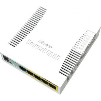 MikroTik RB260GSPS, PSU, POE-OUT