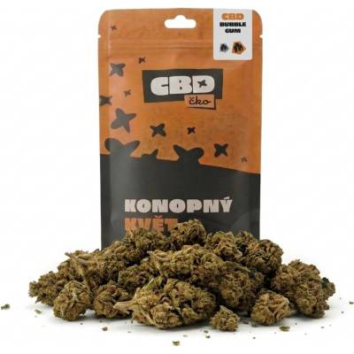 CBDčko CBD Bubblegum THC 0,6% 10 g