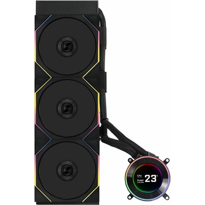 Lian Li HYDROSHIFT II LCD-C 360TL Black GHS2LCD36TB